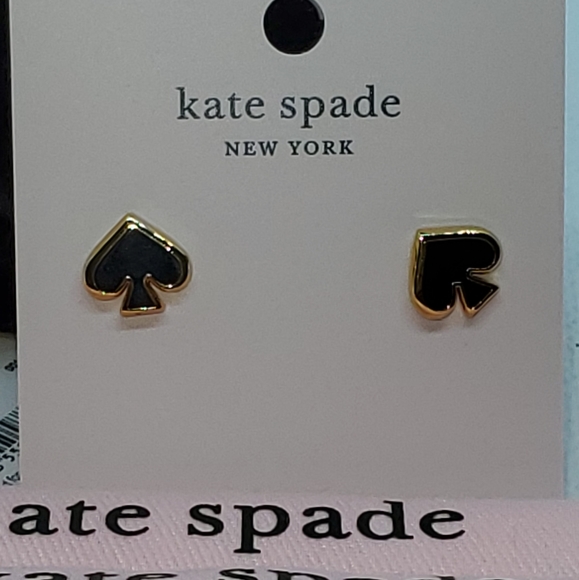 COPY - KATE SPADE "EVERYDAY SPADE" STUDS & NECKLACE SET! - Picture 2 of 7
